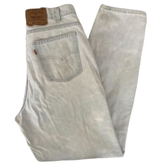 Vintage Levis 550 Orange Tab Straight Leg Jeans Made in USA